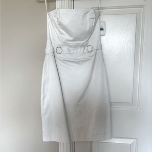 Molly B White Strapped dress